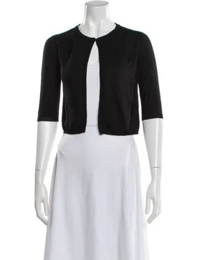 Pre-owned Max Mara Bolero In Black