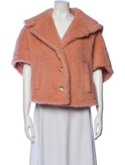 Pre-owned Max Mara Bolero In Pink