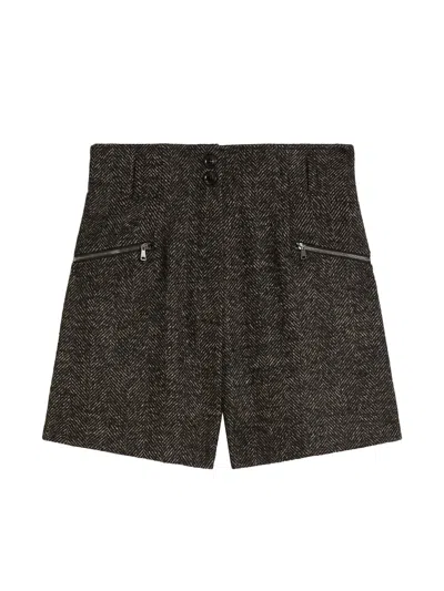 Max Mara Bolzano Shorts In Black