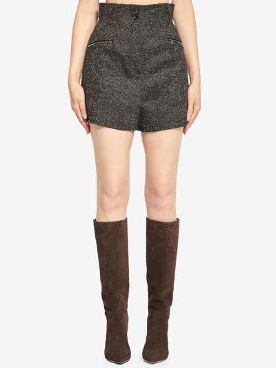 Max Mara Bolzano Shorts In Brown