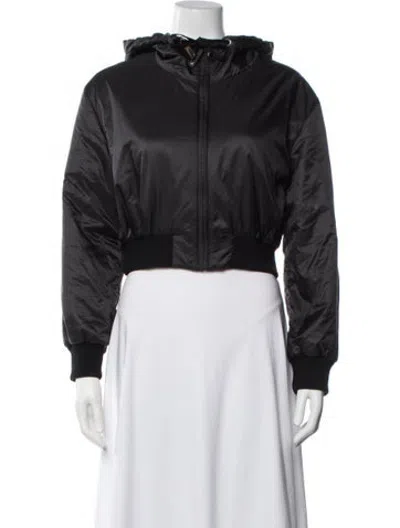 Pre-owned Max Mara Bomber Jacket In Black