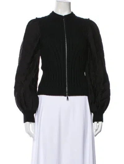 Pre-owned Max Mara Bomber Jacket In Blue