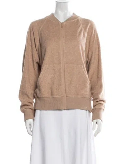Pre-owned Max Mara Bomber Jacket In Neutrals