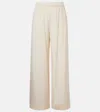 Max Mara Cady Elasticated Wide-leg Trousers