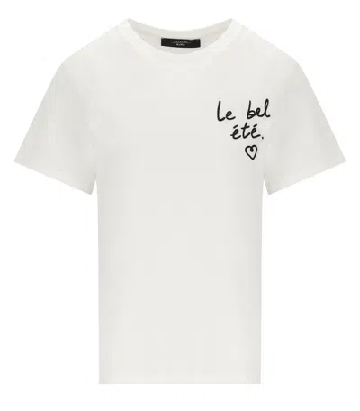 MAX MARA BORA WHITE T-SHIRT