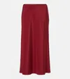 Max Mara A-line Skirt In Red