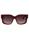 Max Mara Glimpse Square-frame Sunglasses In Brown