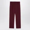 Max Mara Bordeaux Trousers In Wool Women