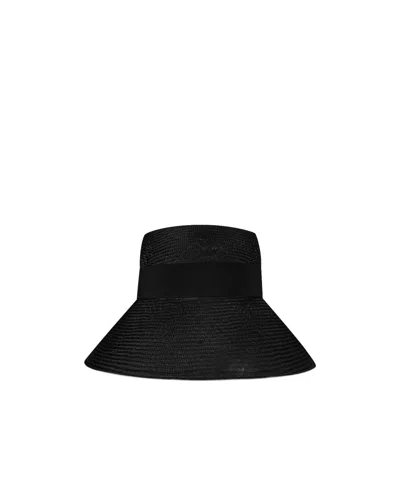 Max Mara Borel Fedora In Black