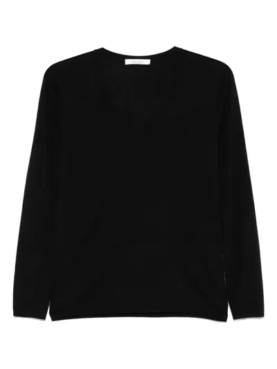 Max Mara Borel Top In Black