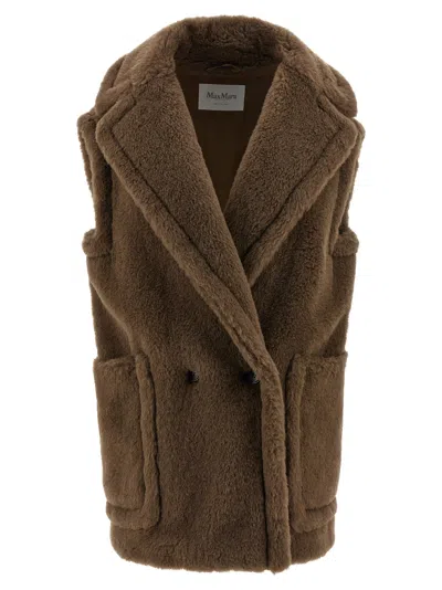 Max Mara Bormida1234 Vest In Brown