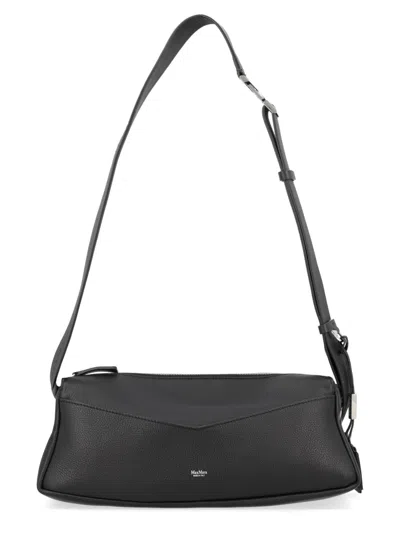 Max Mara Borsa Small In Pelle Con Logo In Pattern