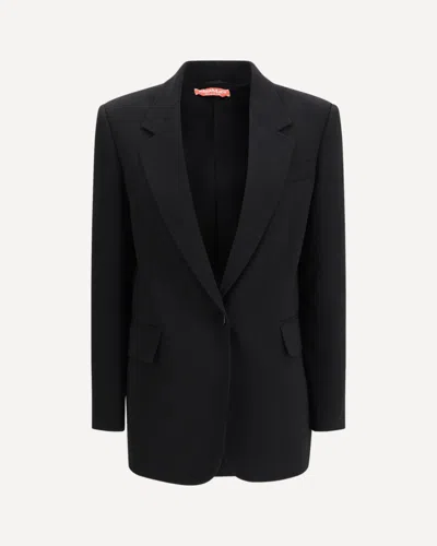 Max Mara Bosco Blazer In Black