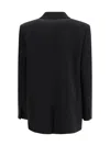 Max Mara Single-breasted Tailored Blazer In Black
