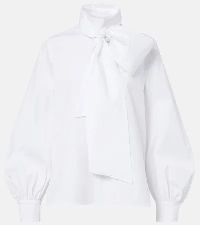 Max Mara Bosforo Cotton-blend Poplin Blouse