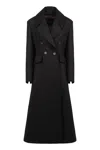 MAX MARA BOUQUET WOOL AND CASHMERE COAT