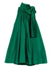 Max Mara Womens Emerald Beber Sleeveless Woven Mini Dress In Green