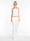 Max Mara Boxy-fit Top In Optical White
