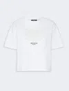 Max Mara Boxy-fit Cotton T-shirt In White