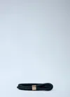 Max Mara Braided Leather Belt In Black
