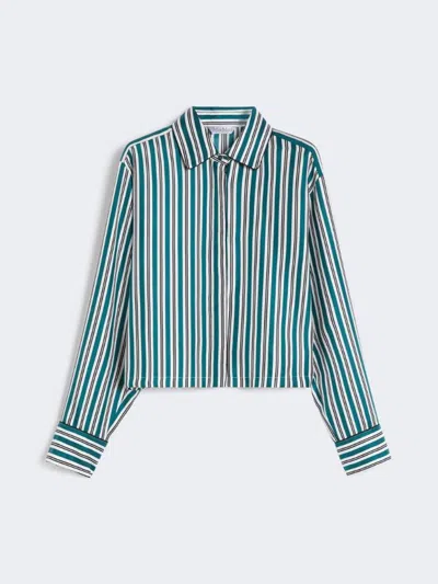 MAX MARA MAX MARA BRAMA SHIRT DARK GREEN