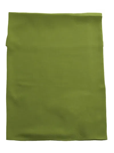 Max Mara Brasile Scarf In Green