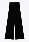 Max Mara Bratto Wide-leg Tailored Pants In Black