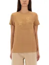 Max Mara Bravo Tshirt In Brown