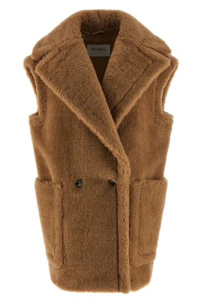 Max Mara Camel Breda Coat In Brown