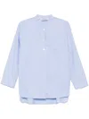 Max Mara Long Sleeve Shirt In Blue