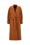 Max Mara Studio Woman Coat Mandarin Size 8 Virgin Wool In 010