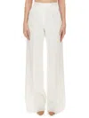 Max Mara Women Bridal Larynx Pants In White