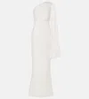 Max Mara Bridal Lorena Chiffon And Cady Gown In White