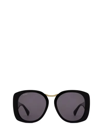 Max Mara Bridge Sunglasses In Black