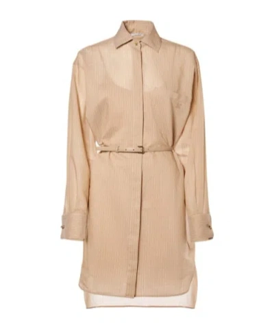 Max Mara Brioso Striped Mini Dress
