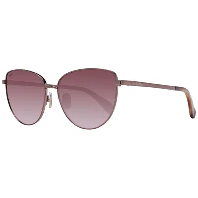 Max Mara Bronze Women Sunglasses In Gold