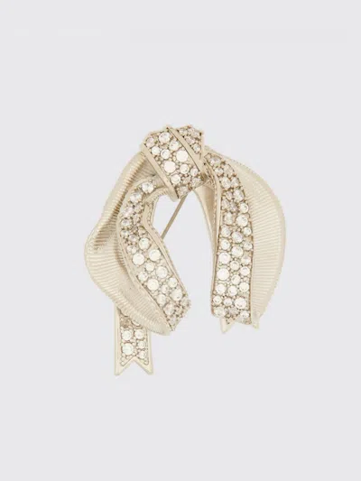 Max Mara Brooches Woman  In Gold