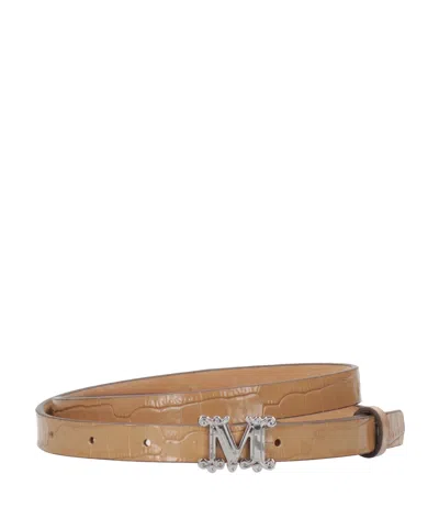 Max Mara Belts Brown