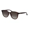 Max Mara Brown Acetate Sunglasses In Pattern