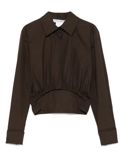 Max Mara Brown Angio Shirt