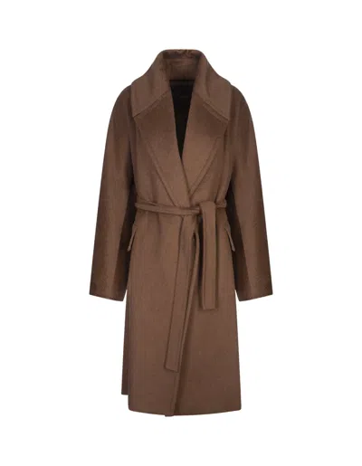 MAX MARA BROWN ATTUALE COAT