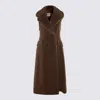 Max Mara Brown Boario Coat In Brown