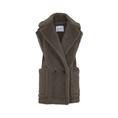 MAX MARA BROWN BORMIDA DOUBLE-BREASTED