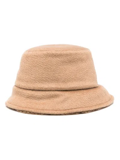 Max Mara Fiducia Bucket Hat In Beige