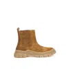 MAX MARA BROWN CAMOSCIO BOOT