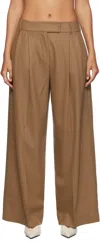 Max Mara Brown Carmen Trousers In 008 Camel