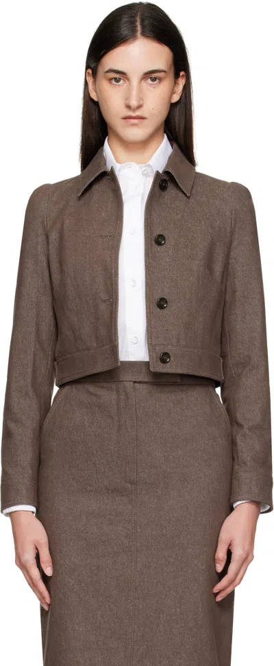 Max Mara Brown Carpa Jacket
