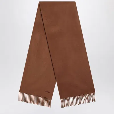 Max Mara Brown Cashmere Scarf Women