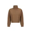 Max Mara Studio Cashmere Sweater In Brown