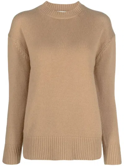 Max Mara Brown Cashmere Turtle-neck Sweater